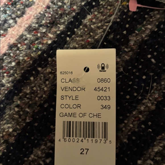 PacSun checkered print taper jeans 27 - Picture 3 of 6